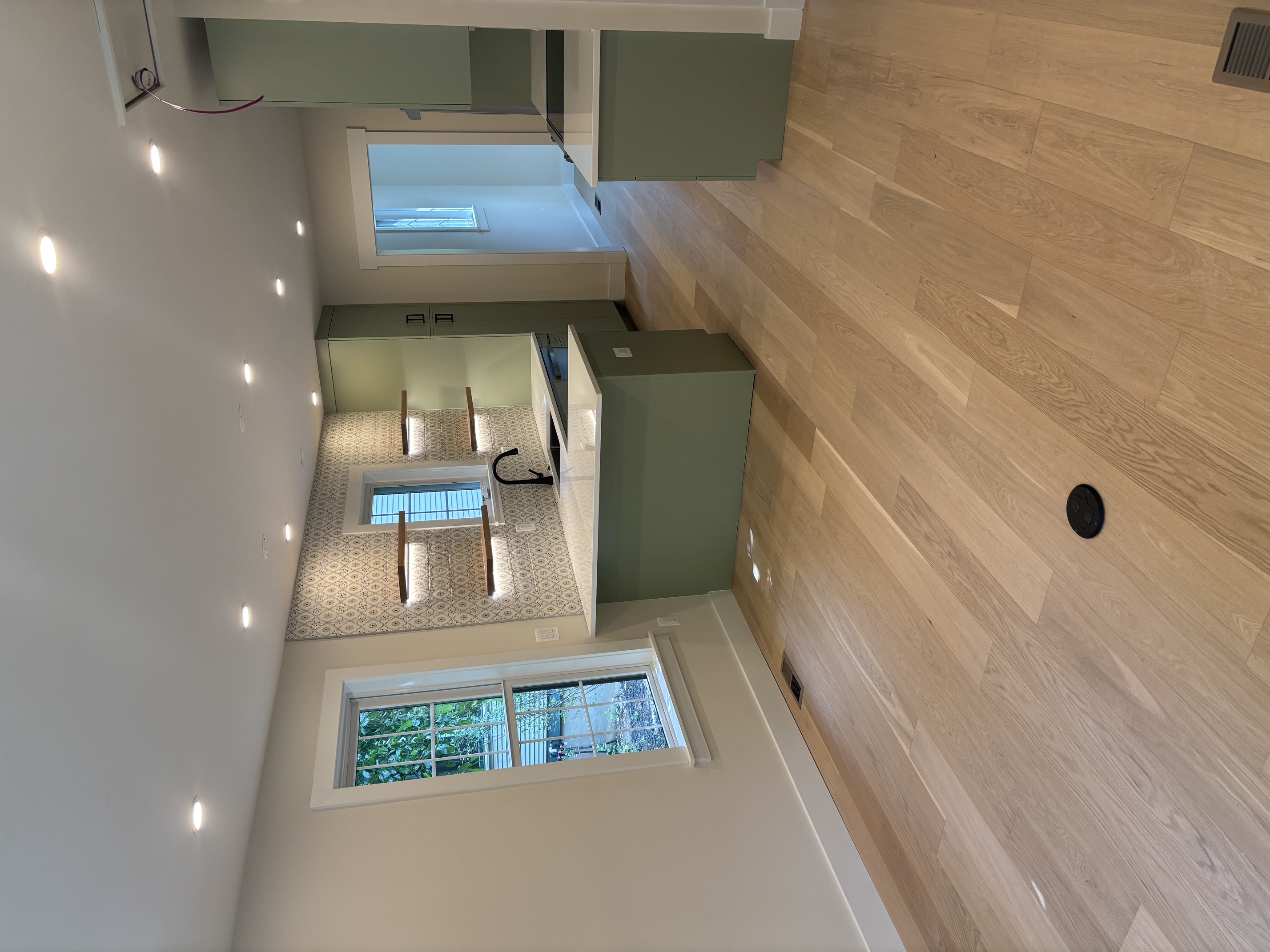 Front Door to Kitchen